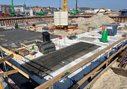Mejlbryggen - byggeplads - foråret 2025